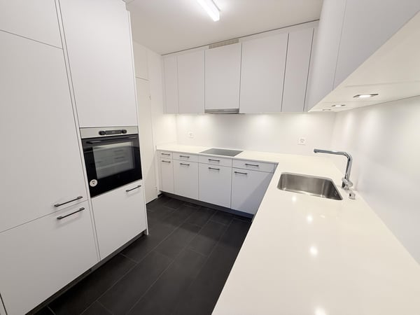 Urbanes Wohnen im Grünen: 2019 sanierte 1-Zimmerwohnung in Muttenz 2