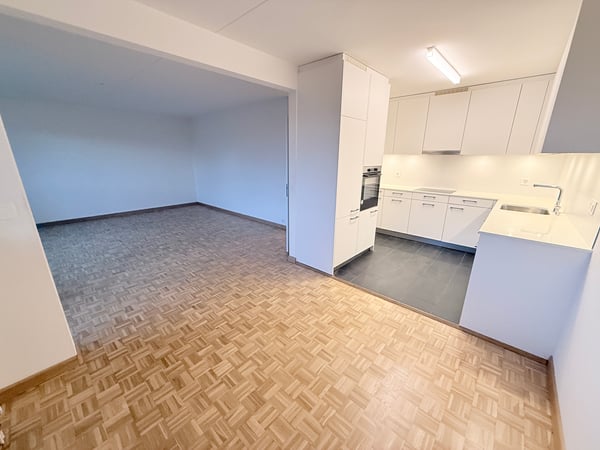 Urbanes Wohnen im Grünen: 2019 sanierte 1-Zimmerwohnung in Muttenz 3