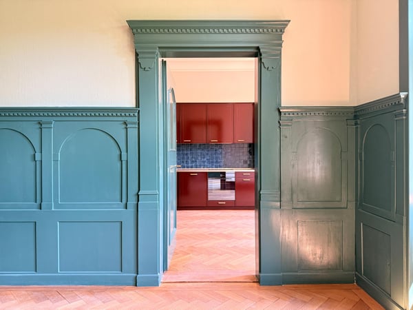 Wohnen im Gesamtkunstwerk: Exklusive Erdgeschosswohnung am Rhein 9