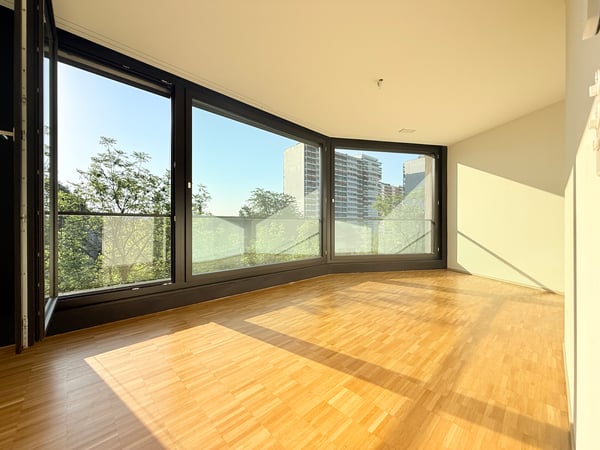 Exklusives Wohnen im Park ? Helle Minergiewohnung im Gellertquartier 13