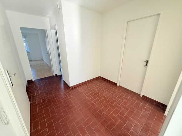Ruhiger Innenhof hinter dem Tramdepot Wiesenplatz 2