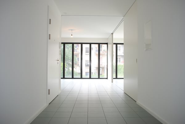 Ruhige Seitenstrasse im St. Johanns-Quartier nahe Voltaplatz 2