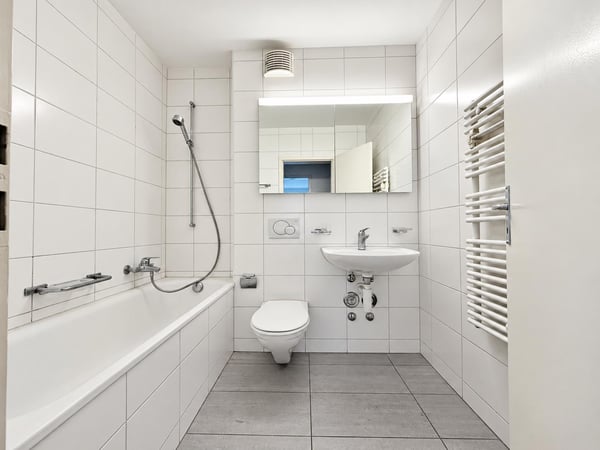 Gemütliche 1.0-Zimmerwohnung mit Balkon im Hirzbrunnen-Quartier 3