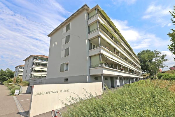 Moderne Wohnung mit grossem Balkon im beliebten Hirzbrunnen-Quartier 1