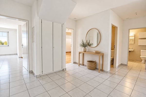 Maisonette Dachwohnung mit Cheminée und Waschturm 2
