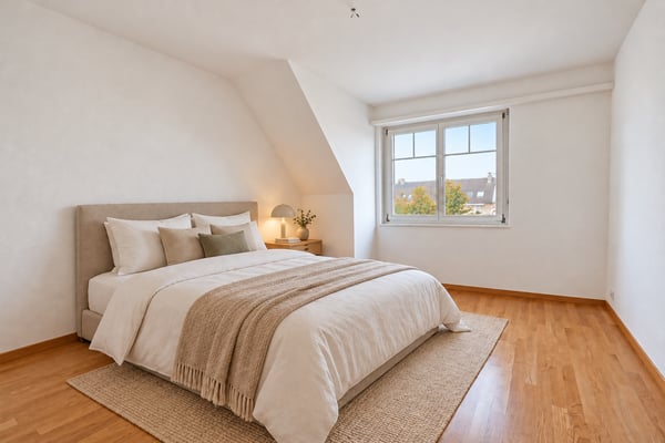 Maisonette Dachwohnung mit Cheminée und Waschturm 7