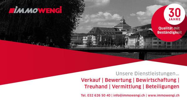 2 ½ Zimmer-Wohnung, 4512 Bellach