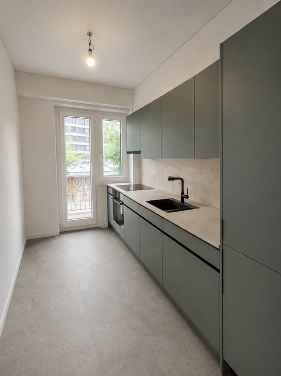 frisch sanierte 2-Zimmerwohnung beim Rosengarten 2