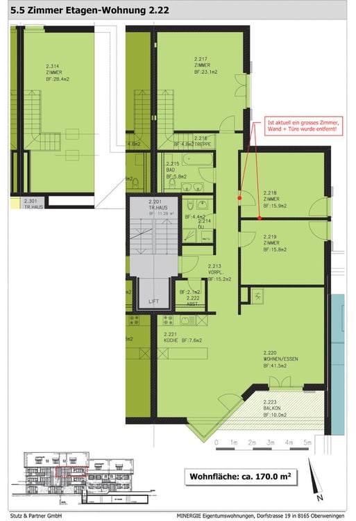 TRAUM-Wohnung an TOP-Lage 13
