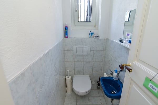 Freistehend, top unterhalten, mit Schopf, Doppelgarage, grosser Garten 6