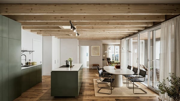 1.5-Zimmer Eigentumswohnung, Neubauprojekt Läbe uf dr Fure in Schliern bei Köniz 2