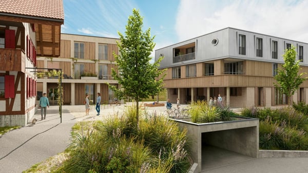 1.5-Zimmer Eigentumswohnung, Neubauprojekt Läbe uf dr Fure in Schliern bei Köniz 1