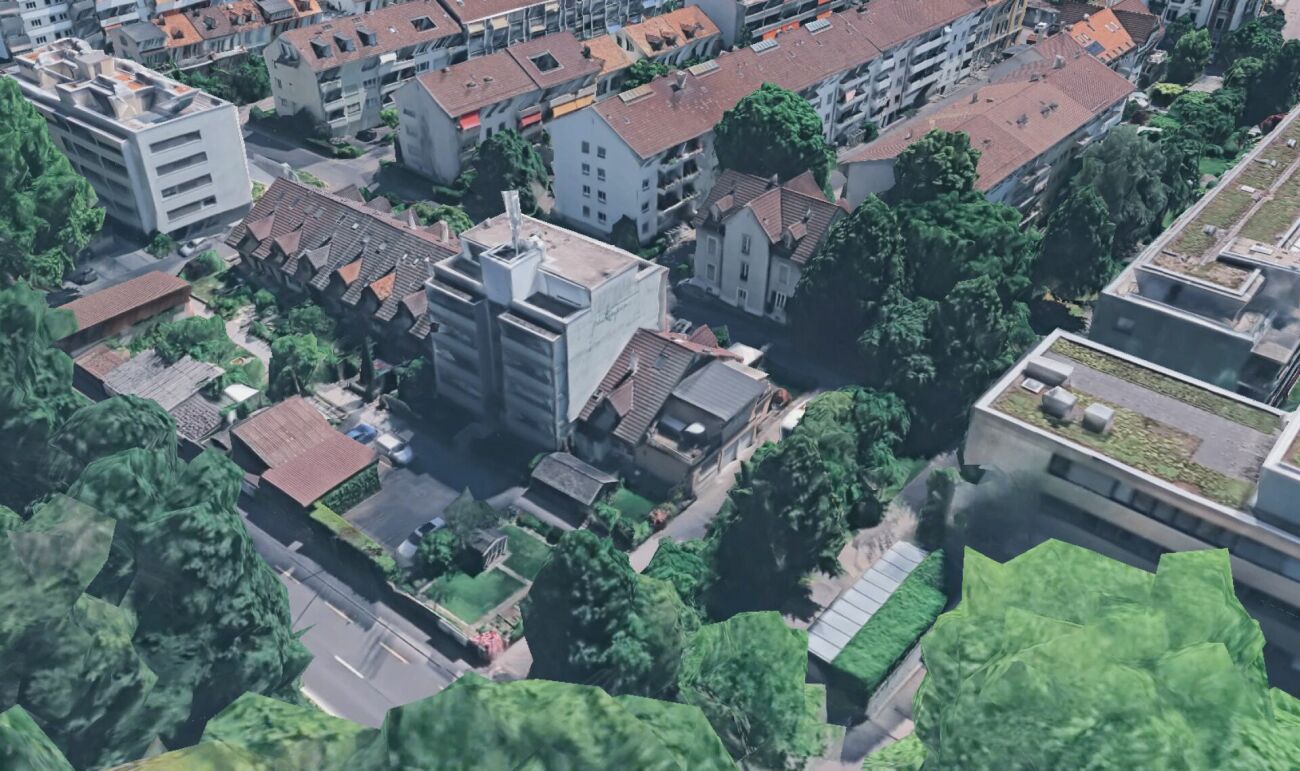 Baulandparzellen mit Abbruchobjekten