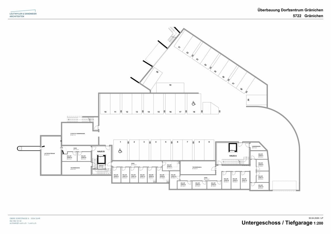 Im Herzen von Gränichen 2.5 bis 4.5 Zimmer Neubau-Wohnungen