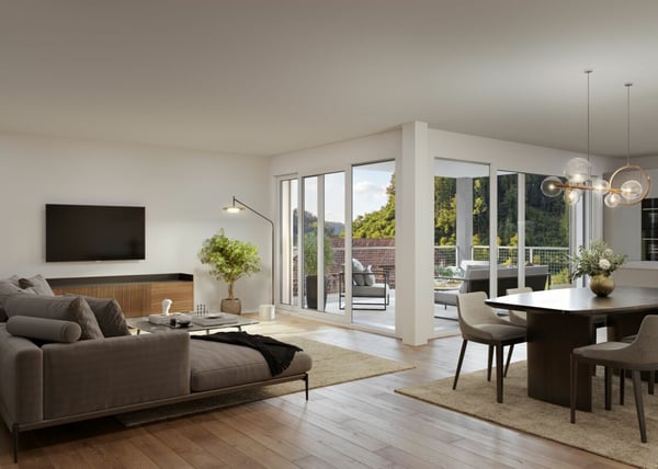 Im Herzen von Gränichen 4.5 Zimmer Neubau-Wohnungen