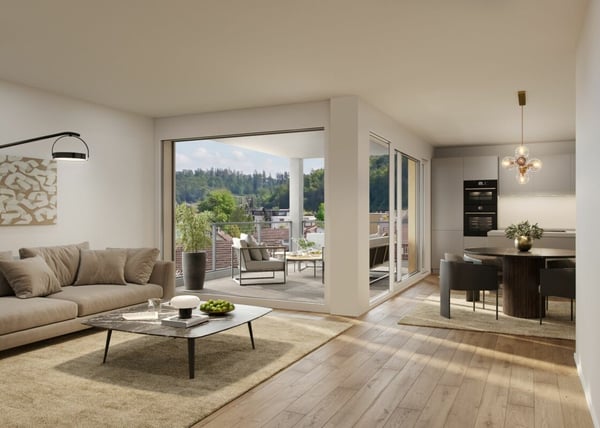 Im Herzen von Gränichen 4.5 Zimmer Neubau-Wohnungen