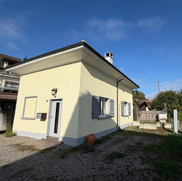 3.5-Zimmer-Wohnung mit besonderem Wohnambiente und gemütlichem Aussenbereich