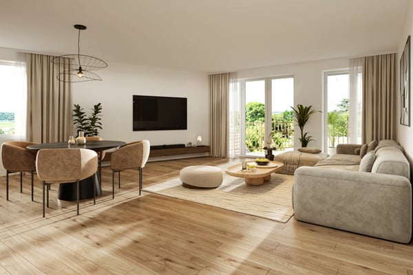 Stilvolle 3.5-Zimmer-Wohnung mit 20m² Balkon in ruhiger Lage 4