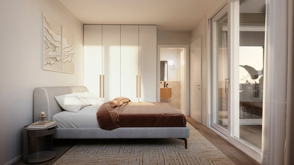 4.5 Zimmer Gartenwohnungen mit 250 m² und 100 m² Gartenanteil 4