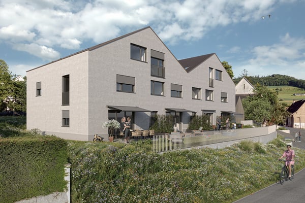 Reiheneckhaus-Neubau mit Garten und Terrasse inkl. Einstellhallenplatz 2