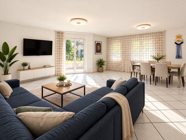 Wohnen wie im eigenen Haus - Familienparadies mit exklusivem Garten 2