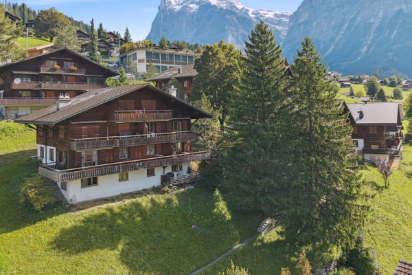 SCHMUCKE GARTENWOHNUNG AN AUSSICHTSLAGE IN GRINDELWALD 7