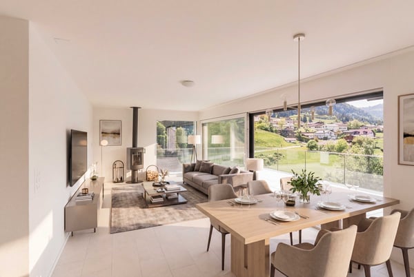 EXKLUSIVES WOHNEN IN PLASSELB - MODERNE 4.5 ZIMMER ATTIKAWOHNUNG 1