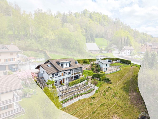 CHANCE AN PRIVILEGIERTER HANGLAGE: 1'852 m²  BAULAND IN WOLHUSEN 3