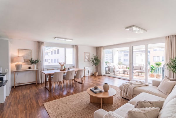 STILVOLL, HELL, ZENTRUMSNAH - 4.5 ZIMMER WOHNUNG IN EBIKON 1