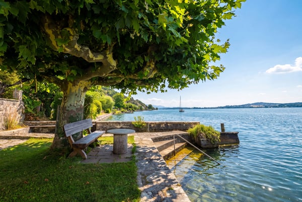 SEEZUGANG UND BOOTSPLATZ - CHARMANTES EINFAMILIENHAUS AM BIELERSEE 1