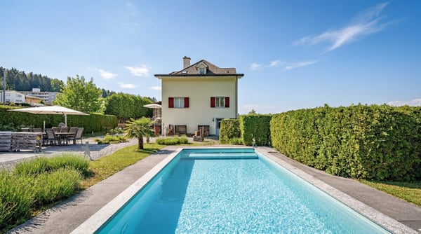 FÜRSTLICH WOHNEN AUF DEM LANDE - 9.5 ZIMMERHAUS MIT WELLNESS OASE 1