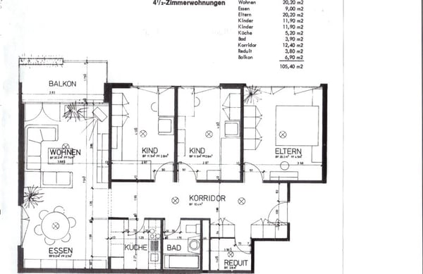 Ideale Familienwohnung zu vermieten 12