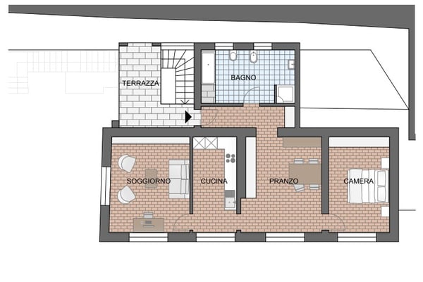 Casa con tre appartamenti immersa nel verde 8