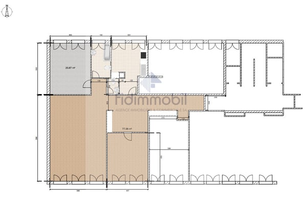 Appartement surface 144m2 à louer pour habitation ou bureaux 12