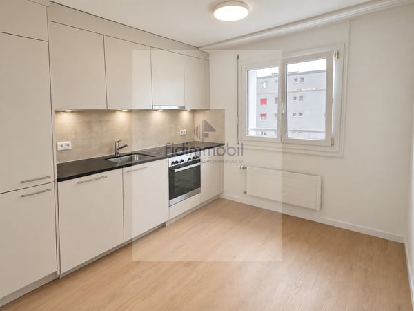 Appartement 3.5 pièces entièrement rénové avec balcon 1