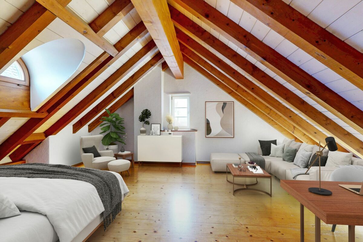moderne 4.5-Zimmer-Maisonettewohnung mit Garten