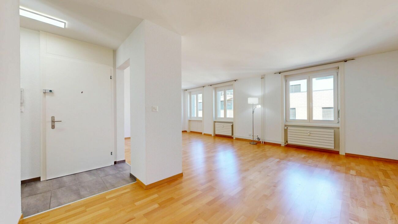 3,5-Zimmer-Wohnung realisiert derzeit als 2,5 Zimmer-Wohnung an TOP Lage im Herzen von Kleinbasel