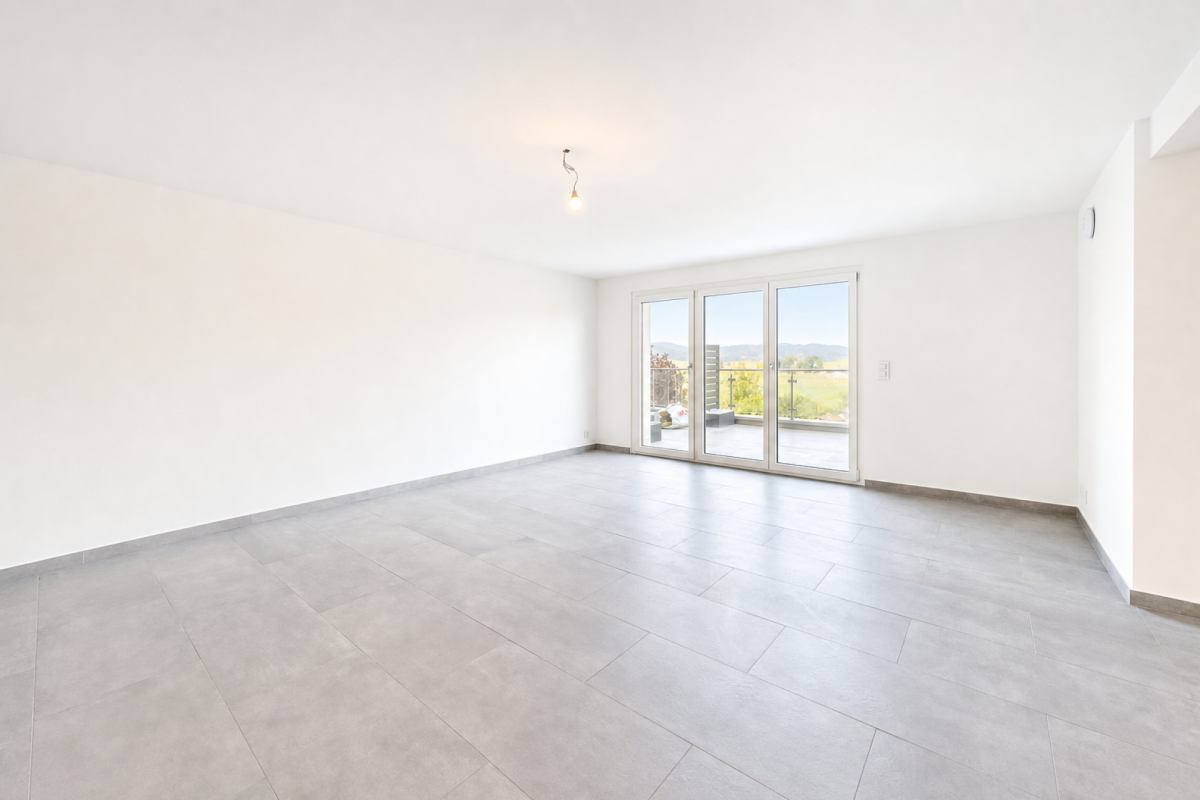 moderne Wohnung mit wundervoller Terrasse und Carport für zwei Fahrzeuge