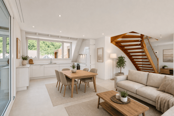 Wohnen im Dorf - Neubau 4.5-Zimmer-Maisonettewohnung 2