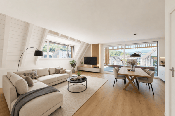 Wohnen im Dorf - Neubau 4.5-Zimmer-Maisonettewohnung 3