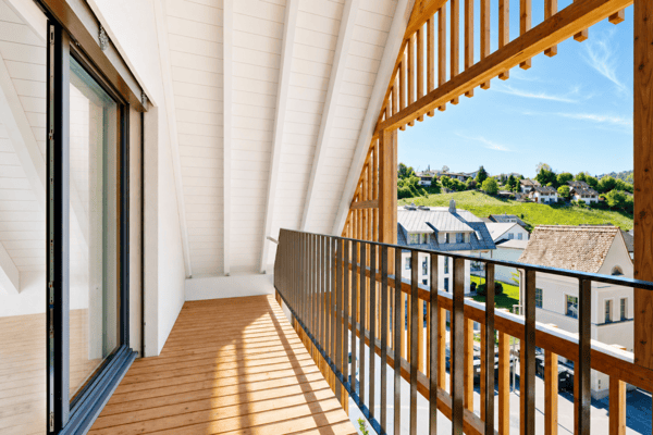 Wohnen im Dorf - Neubau 4.5-Zimmer-Maisonettewohnung 13