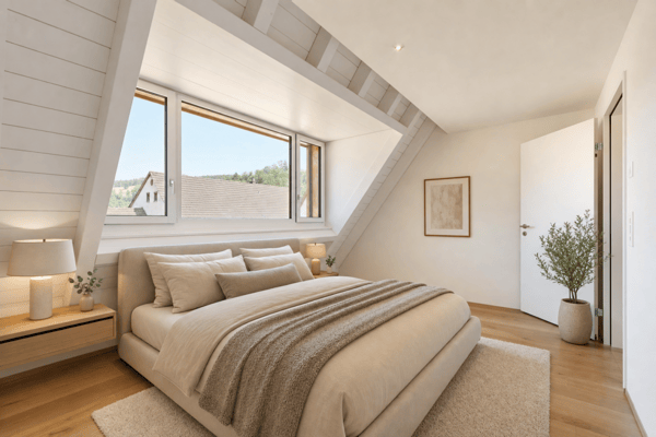 Wohnen im Dorf - Neubau 3.5-Zimmer-Maisonettewohnung 5