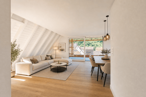 Wohnen im Dorf - Neubau 3.5-Zimmer-Maisonettewohnung 4