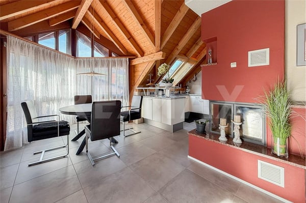 Hochwertig modernisierte Maisonette mit viel Komfort und Raum im Zentrum von Obermumpf zu verkaufen 2