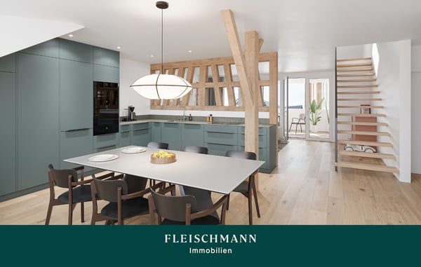 Maisonette-Charme mit gemütlicher Terrasse