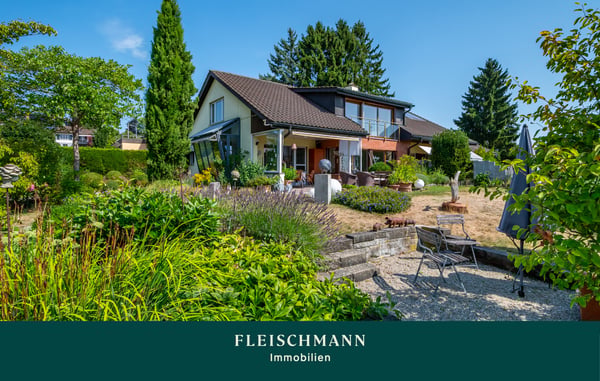 Einfamilienhaus mit Einliegerwohnung und wunderschönem Garten