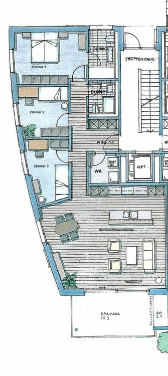 Attraktive 1.5-Zimmerwohnung in ruhigem Quartier 6