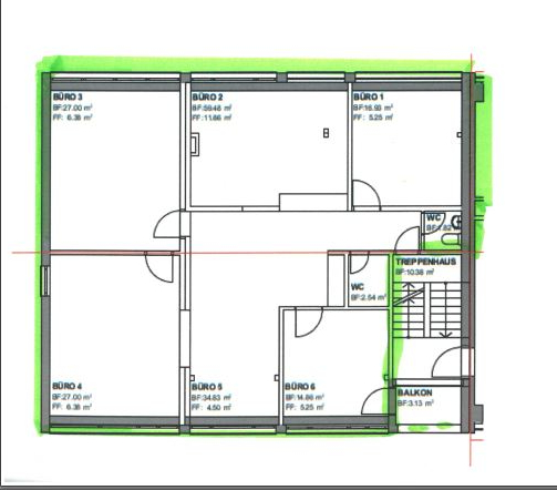 Bürofläche an der Lorze in Baar zu vermieten 9