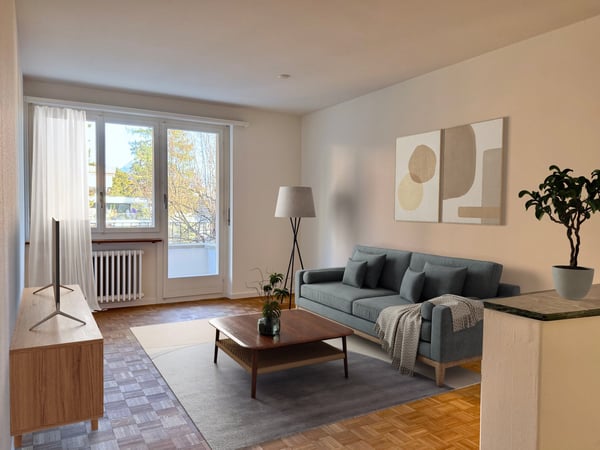 1.5 Zimmerwohnung mit Aussicht ins Grüne 3