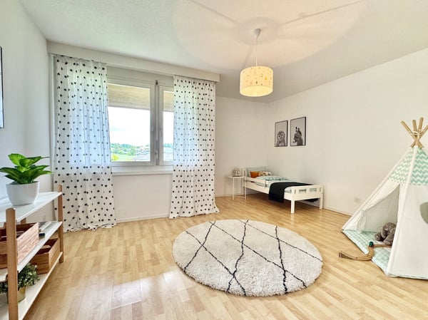 4.5‑Zimmer‑Wohnung mit122 m²,  bezugsbereit, lichtdurchflutet, naturnah 7